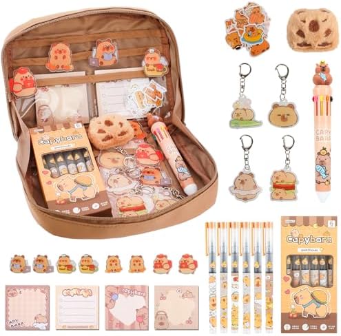 Amazon.com: GEDEUBAN Cute Capybara Pencil Case, Stationery Pouch